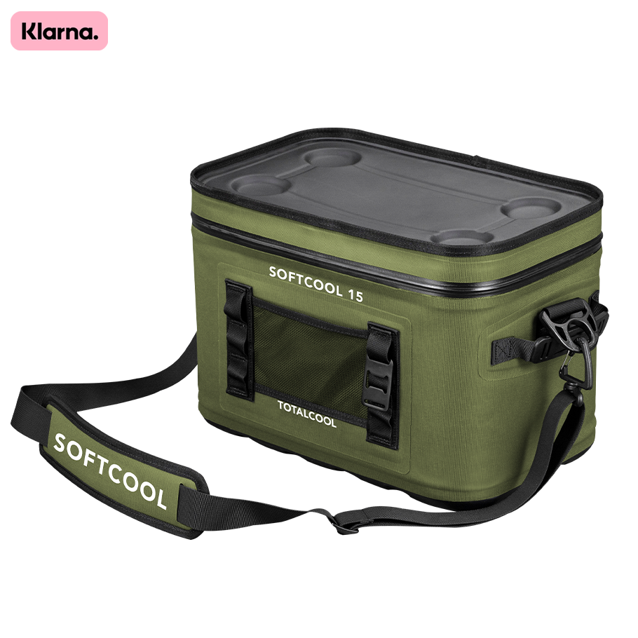 SOFTCOOL 15 Koeltas – Camouflage Groen